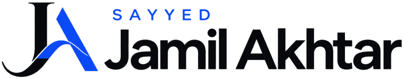 Jamil Akhtar Monogram Logo